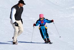 First time on skis